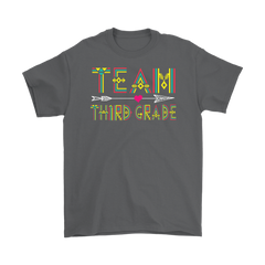 Team Third Grade Men Shirt 2018 Plus Size 2XL-5XL Back To School Official VnSupertramp Apparel