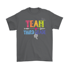 Team Third Grade Men Shirt 2018 Plus Size 2XL-5XL Back To School Official VnSupertramp Apparel