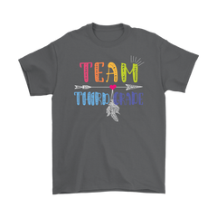 Team Third Grade Men Shirt 2018 Plus Size 2XL-5XL Back To School Official VnSupertramp Apparel