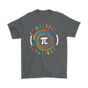 Image of VnSupertramp Pi Spiral Men T-shirt for Pi Day Math Geek Nerd Plus Size XL-5XL