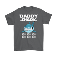 VnSupertramp Daddy Shark Men Shirt Doo Doo Doo 2019 Birthday Father's Day Gift for Husband Dad Matching Family - D1