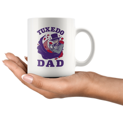 [TL] Funny Tuxedo Dad Coffee MugGift For 90's Dads Who Love Tuxedo MaskFathers Day GiftTuxedo Mask From Sailor Moon Ceramic Coffee Mug 11oz 15oz Birthday Inspirational Gifts for Women Men Mom 11oz