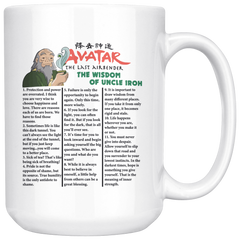 [TL] avatar the last airbender the wisdom of uncle iroh Coffee mug 15oz