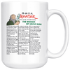 Image of [TL] avatar the last airbender the wisdom of uncle iroh Coffee mug 15oz