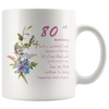 Image of [TL] 80th Birthday Gifts for Women - 1941 Birthday Gifts for Women, 80 Years Old Birthday Gifts Coffee Mug for Mom, Wife, Friend, Sister, Her, Colleague, Coworker - 11oz