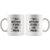 Image of [TL] Gift for math teacher, funny math teacher mug, of course I have problems