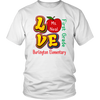 Image of VnSupertramp Personalized Love Apple Women Men First Grade Teacher T-Shirt - Custom Name, School, Grade - Back To School 1st Day of School