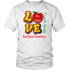 Image of VnSupertramp Personalized Love Apple Women Men Fourth Grade Teacher T-Shirt - Custom Name, School, Grade - Back To School 1st Day of School