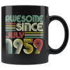 Image of VnSupertramp Vintage April May June July 60th Birthday 1959 Personalized Black Coffee Mug 11oz