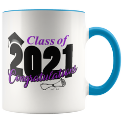 [TL] Class of 2021 Mug-Graduation Coffee Mug Set 2021 Gift, Graduation Gifts For Her, Nurse,Graduated Women congratulations gifts-11 oz