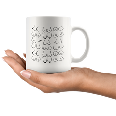 [TL] Mastectomy Gift, Breast Cancer Survivor Mug, Feminist Coffee Mug, Tits Mug, Chemo Mug, All Boobs are Good Boobs, Boobs Mug, Mug for Wife