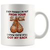 Image of [TL] Funny Stepdad Coffee Mug, Even Though I'm Not From Your Sack, Bonus Dad, Stepfather, Father's Day Gift, Gifts for Stepdad from Stepson Stepdaughter, Christmas Birthday Gifts