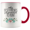 Image of [TL] Only the Best Friends Get Promoted to Auntie Coffee Mug or Tea Cup 11 Ounce