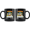 Image of VnSupertramp Personalized Kinder Preschool 1st 2nd 3rd 4th 5th Grade Crew Wonder Teacher Black Coffee Mug 11oz - Custom Grade Name on Mug