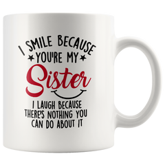 [Teelaunch] LiliWair Sister Gifts From Sister. Big Sisters Gift From Brother. Little Sister Birthday Gifts. Funny Best Coffee Mug Cup Ideas. New Happy Funny Mugs Presents From Sister In Law