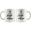 Image of [TL] Funny Coffee Mug Juizo Na Cabeca Mug Coffee Mug 11oz Portuguese Humour Mug Distance Gifts Home Decor Sarcastic baking gift