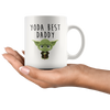 Image of [TL] Funny Coffee Mug, Yoda Best Daddy Mug, Starwars Fathers Day Gift Cup, High Gloss Coffee Mug 11oz