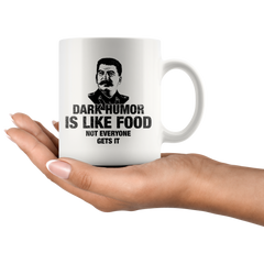 [Teelaunch] Stalin Coffee Mug, Dark Humor Gift, Political Humor Mug, Sarcasm & Offensive Humor, Big Brother/Soviet Union/Socialism/Communism Coffee Mug