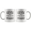 Image of [TL] A Truly Great Doctor Mug - Thank You Gifts Father Mug Gifts Women - Retirement Gift Idea (11oz, White)