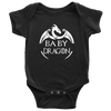 Image of VnSupertramp Baby Dragon Onesie Baby Bodysuit For Boys Girls Dragon Fans Gift Family Matching Tees - D1