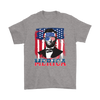 Image of VnSupertramp 4th Of July Abe Lincoln Graphic Funny Men T-Shirt Plus Size XL-5XL Merica Patriotic Gift - D1