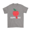 Image of VnSupertramp Happy Pi Day Apple Men T-Shirt for Math Geek Nerd Plus Size XL-5XL