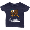 Image of VnSupertramp Eagle Playing Football Infant Shirt For Philadelphia Eagles Fans