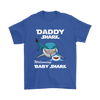 Image of VnSupertramp Daddy Shark and Baby Shark Personalized Name Birthday Shirt - D2