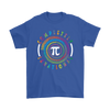 Image of VnSupertramp Pi Spiral Men T-shirt for Pi Day Math Geek Nerd Plus Size XL-5XL