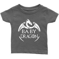 VnSupertramp Baby Dragon Infant T-shirt For Boys Girls Dragon Fans Gift Family Matching Tees - D1