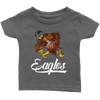 Image of VnSupertramp Eagle Playing Football Infant Shirt For Philadelphia Eagles Fans