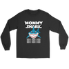 Image of Official VnSupertramp Mommy Shark Gildan Long Sleeve Shirt Doo Doo Doo Apparel