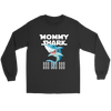 Image of Official VnSupertramp Mommy Shark Gildan Long Sleeve Shirt Doo Doo Doo Apparel