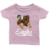 Image of VnSupertramp Eagle Playing Football Infant Shirt For Philadelphia Eagles Fans