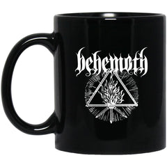 Behemoth Black Coffee Mug Cup Black Death Thrash Metal Band