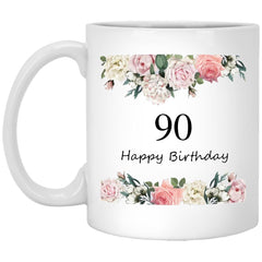 90th Birthday Gifts for Women - 1931 Birthday Gifts for Women, 90 Years Old Birthday Gifts Coffee Mug for Mom, Wife, Friend, Sister, Her, Colleague, Coworker - 11oz