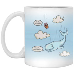 Falling Whale Mug by Geeky Mugs By Big Mouth