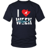 Image of Official VnSupertramp I Love Sharks Week Men Women T-Shirt Plus Size XL-4XL Great Tees For Shark Lover Fan TV Show D1