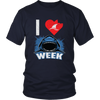 Image of Official VnSupertramp I Love Sharks Week Men Women T-Shirt Plus Size XL-4XL Great Tees For Shark Lover Fan TV Show D3