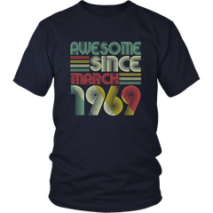 VnSupertramp Classic Vintage Unisex Shirt March 50th Birthday Tee For Men Women