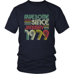 VnSupertramp Classic Vintage Unisex Shirt January 40th Birthday Tee Men Women