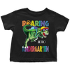 Image of VnSupertramp Roaring Kindergarten Dinosaur T-Rex Toddler Shirt Back to School