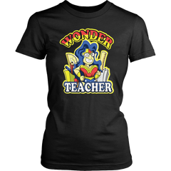 Wonder Teacher District Women Shirt Teacher Life Back To School Tee Official VnSupertramp Apparel