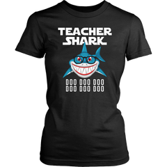 Teacher Shark District Women Shirt Doo Doo Doo Plus Size XL-4XL Official VnSupertramp Apparel