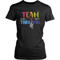 Team Third Grade Teacher Women Shirt Plus Size XL-4XL Back To School Official VnSupertramp Apparel