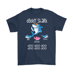 VnSupertramp Daddy Grandpa Shark Doo Doo Doo Personalized Men Shirt - Receipt #1460787014