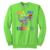 Image of VnSupertramp Roaring Kindergarten Dinosaur Youth Sweatshirt Back to School Gift