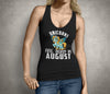 Image of Unicorns Are Born In August Women Tank Top Shirt Plus Size XL-4XL Official VnSupertramp Apparel