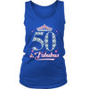 Image of VnSupertramp Fifty And Fabulous Tank Top Shirt Plus Size 50th Birthday Gift