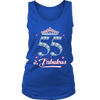 Image of VnSupertramp Fabulous Women Tank Top Shirt Plus Size XL-4XL 55th Birthday Gift